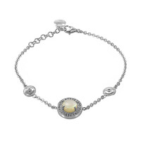 Zilveren armband met een Abalone schelp