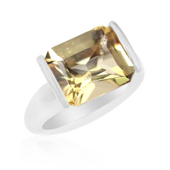 Zilveren ring met een Gouden Labradoriet
