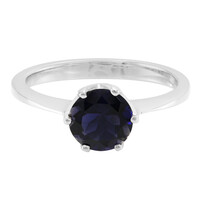 Zilveren ring met een Orissa ioliet