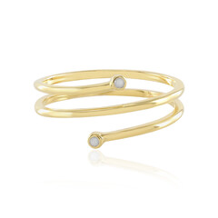 Zilveren ring met I3 (H) Diamanten