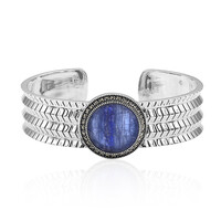 Zilveren armband met een kyaniet (Annette classic)