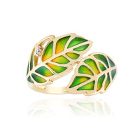 Zilveren ring met een zirkoon
