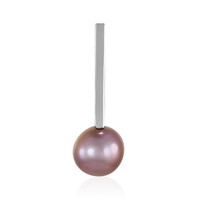 Zilveren hanger met een Ming Parel