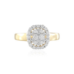 Gouden ring met SI2 (H) Diamanten (de Melo)