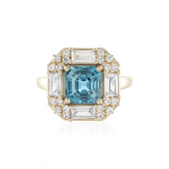 Gouden ring met een Ratanakiri zirkoon (Adela Gold)