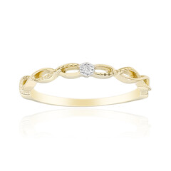 Gouden ring met een Diamant SI1 (G)