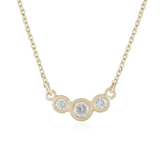 Gouden halsketting met een IF (G) Diamant (de Melo)