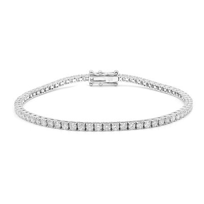 Gouden armband met I1 (H) Diamanten