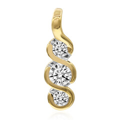Gouden hanger met een IF Diamant (D)