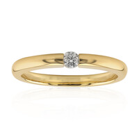 Gouden ring met een SI2 (H) Diamant