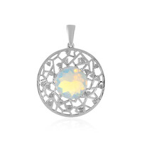 Gouden hanger met een Welo-opaal (Ornaments by de Melo)