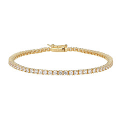 Zilveren armband met zirkonen