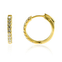 Gouden oorbellen met I1 (H) Diamanten (CIRARI)
