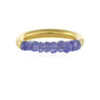 Zilveren ring met tanzanieten