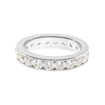Zilveren ring met zirkonen (MONOSONO COLLECTION)