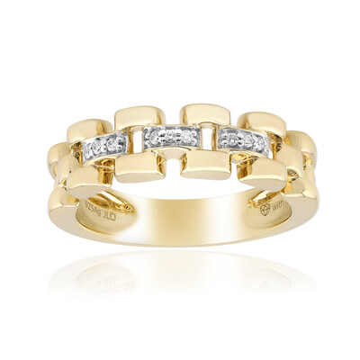 Zilveren ring met Diamanten SI1 (G) (Annette)