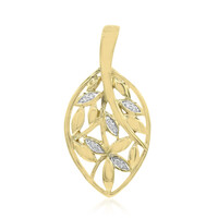 Zilveren hanger met I1 (G) Diamanten