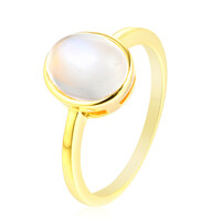 Zilveren ring met een Tanzania Regenboog Maansteen