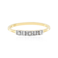 Gouden ring met SI1 (H) Diamanten