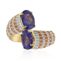 Gouden ring met tanzanieten (Adela Gold)