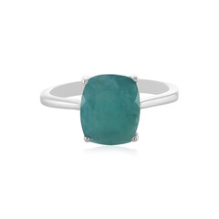 Zilveren ring met een Grandidiriet