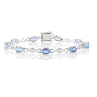 Zilveren armband met kleurwissel fluorieten