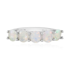 Zilveren ring met Welo-opalen (de Melo)