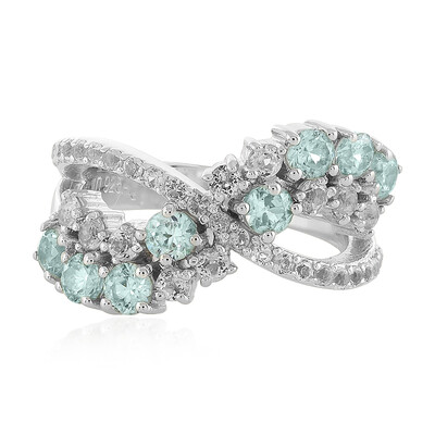 Zilveren ring met Ratanakiri zirkonen
