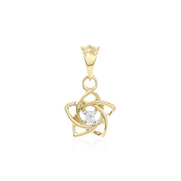 Gouden hanger met een SI1 (I) Diamant