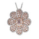 Gouden halsketting met een I1 Roze Diamant (CIRARI)