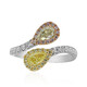 Gouden ring met SI2 Fancy Diamanten (CIRARI)
