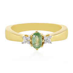 Zilveren ring met een Munt Kyaniet