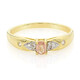 Zilveren ring met een Padparadscha saffier