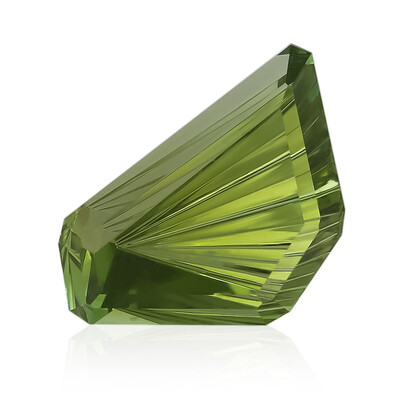 Edelsteen met een Groene Golconda Toermalijn