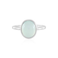 Zilveren ring met een Aqua Chalcedoon