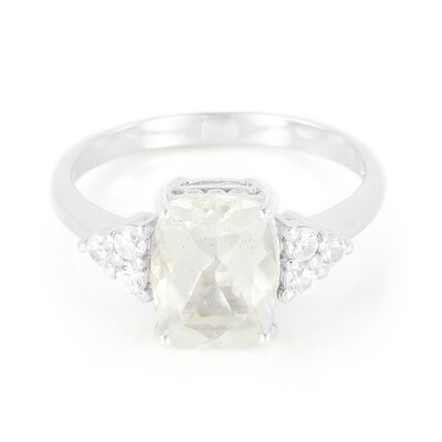 Zilveren ring met een Orthoklaas