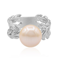 Zilveren ring met een zoetwater kweekparel (TPC)