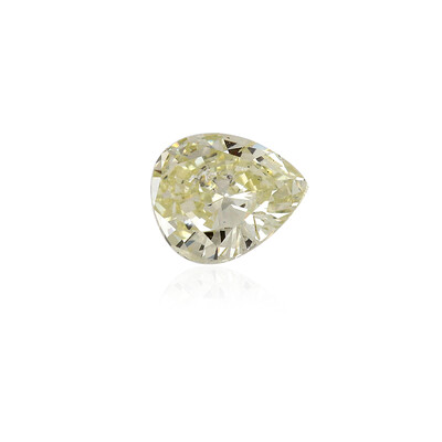 Edelsteen met een gele SI2 diamant 0,32 ct