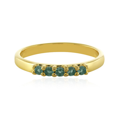 Zilveren ring met indigolieten