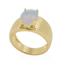 Gouden ring met een AAA Welo-opaal (de Melo)