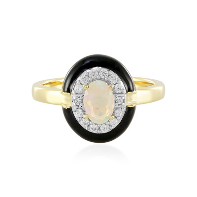 Zilveren ring met een Welo-opaal