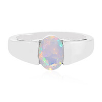 Zilveren ring met een Welo-opaal