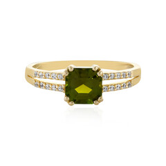 Gouden ring met een toermalijn