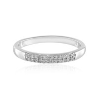 Gouden ring met I1 (I) Diamanten