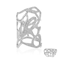 Gouden ring met SI1 (H) Diamanten (CIRARI)