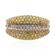 Gouden ring met I1 Roze Diamanten (CIRARI)