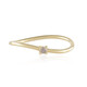 Gouden ring met een SI2 Champagne Diamant