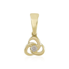 Gouden hanger met een I3 (J) Diamant
