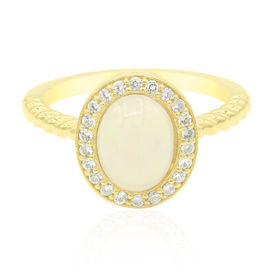 Zilveren ring met een Welo-opaal