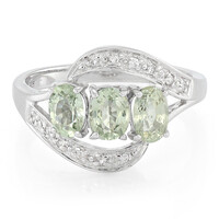 Zilveren ring met Paraiba toermalijnen